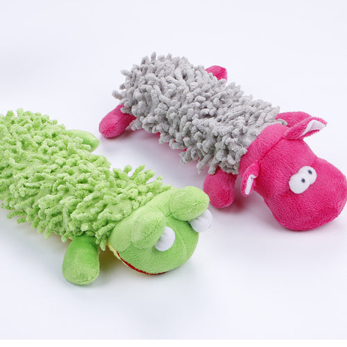 Pet Supplies Dog Biting Molar Toys Mop Plush Animal Modeling Interaction