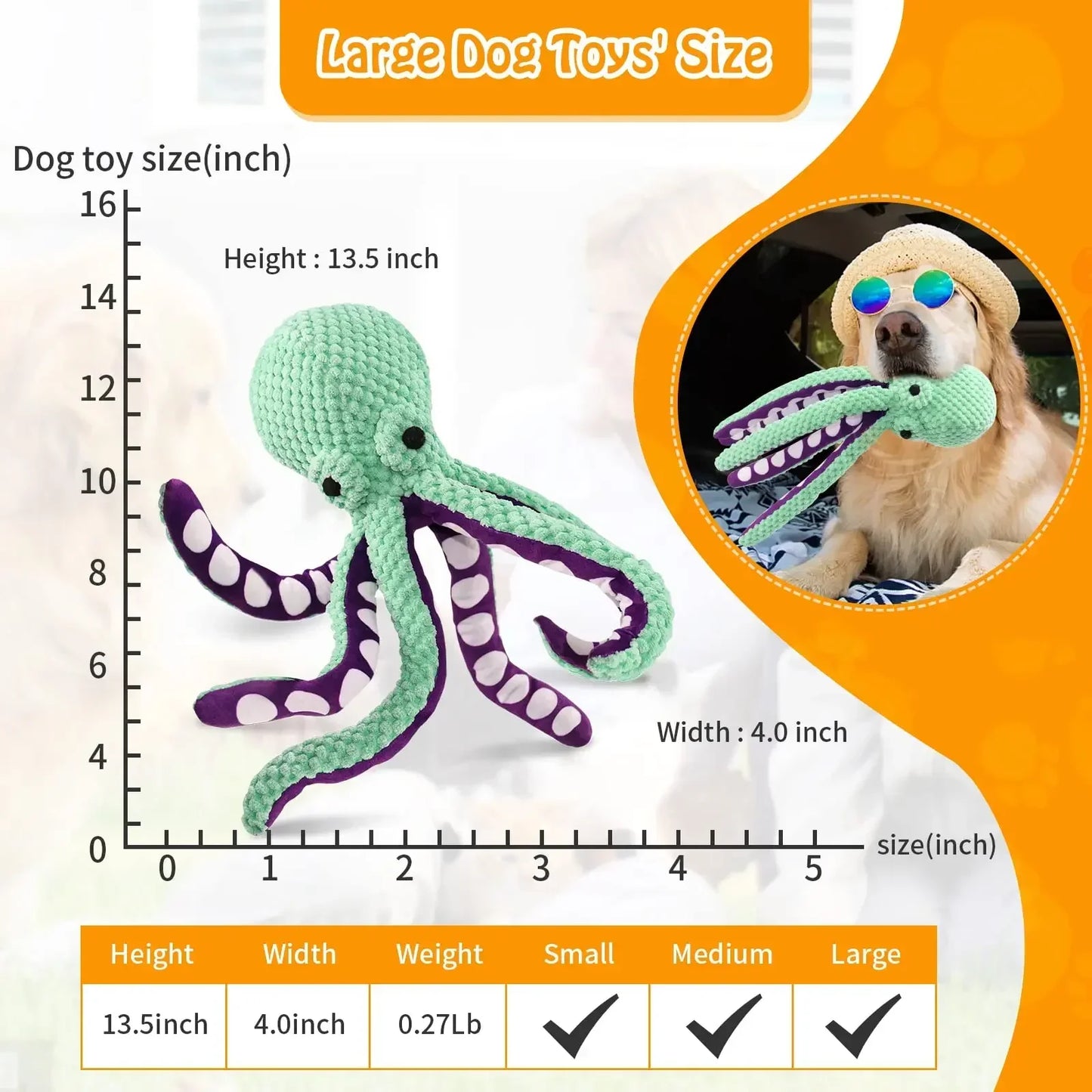 Pet Plush Toy Cat Dog Voice Octopus Shell Puzzle Toy