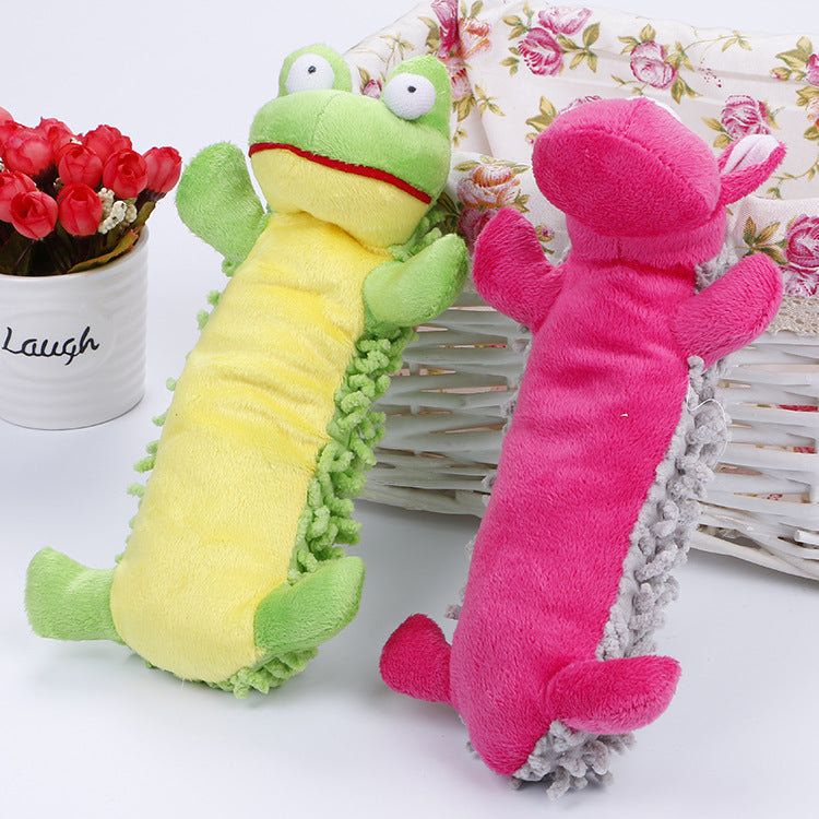 Pet Supplies Dog Biting Molar Toys Mop Plush Animal Modeling Interaction