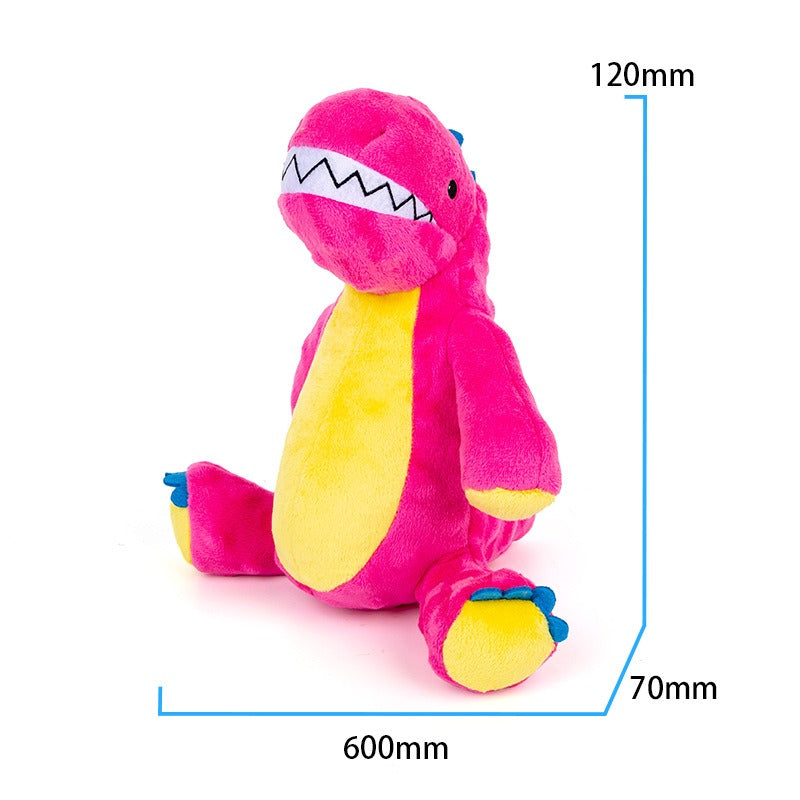 Toys that produce sound plush and bite resistant teeth cleaning interactive puzzle toys