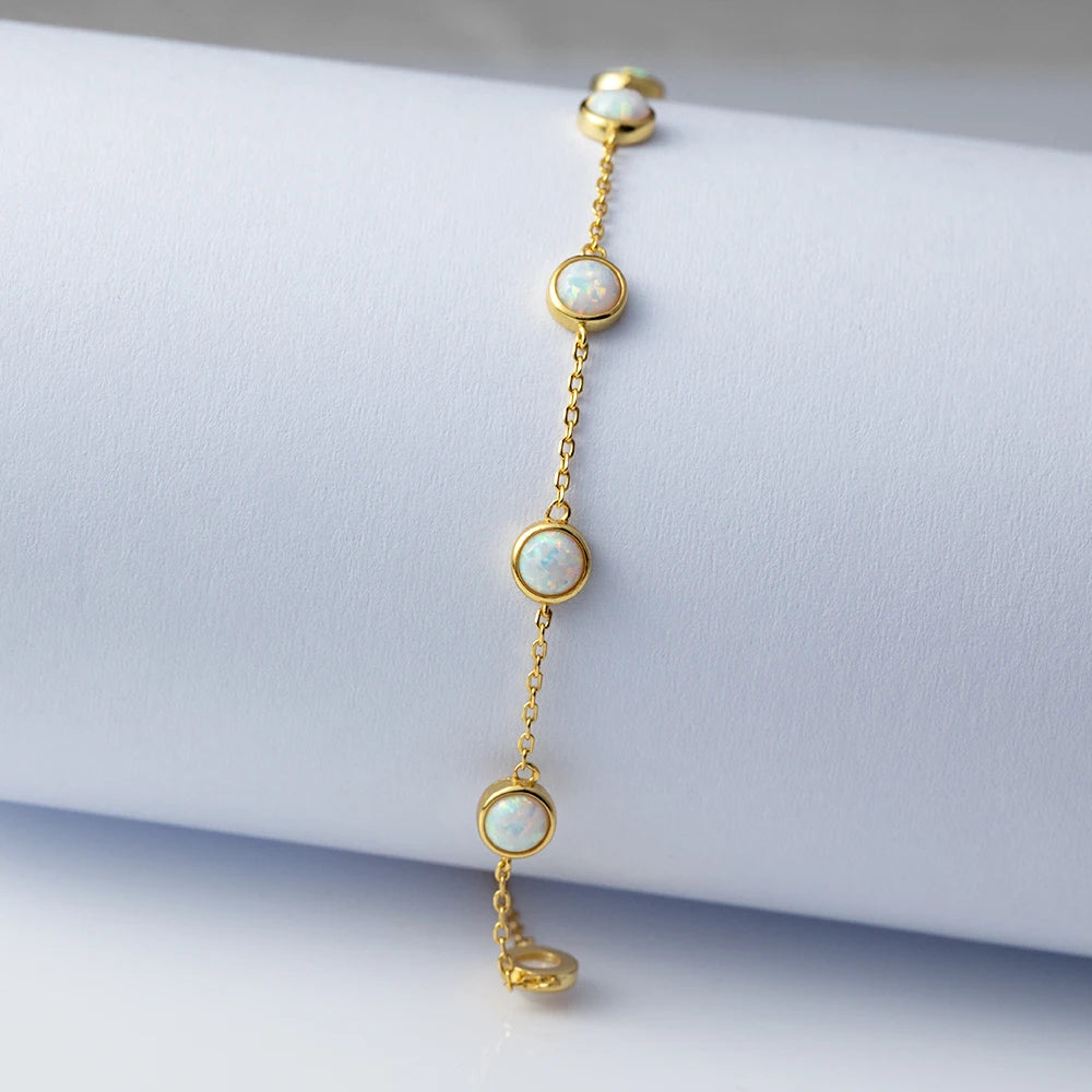 Retro Seven Opal Bracelet