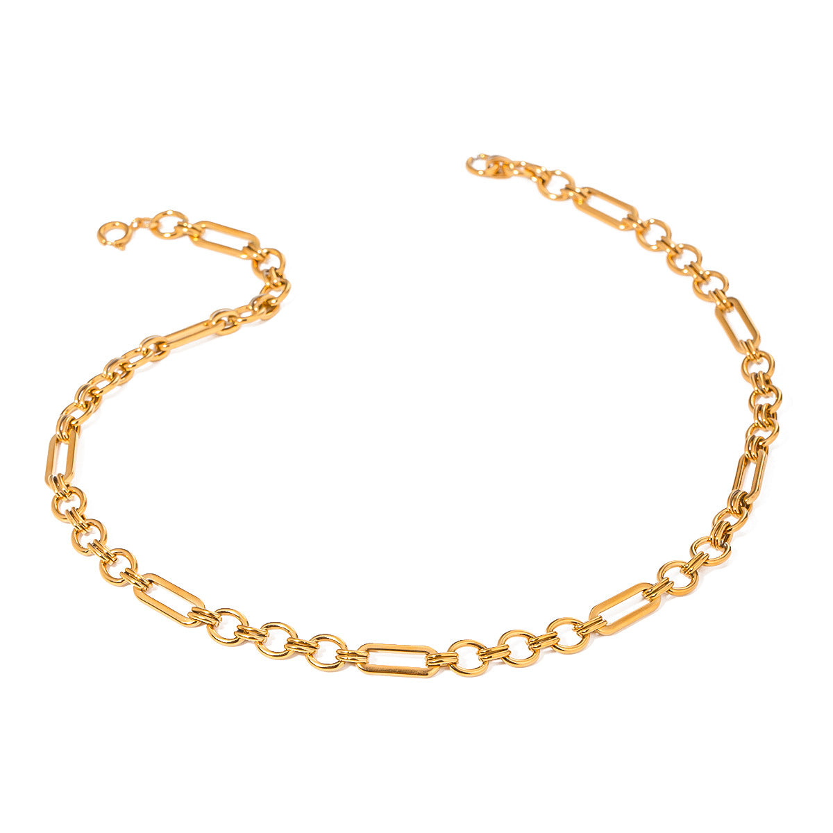 stainless steel handmade chain 3:1 chain necklace