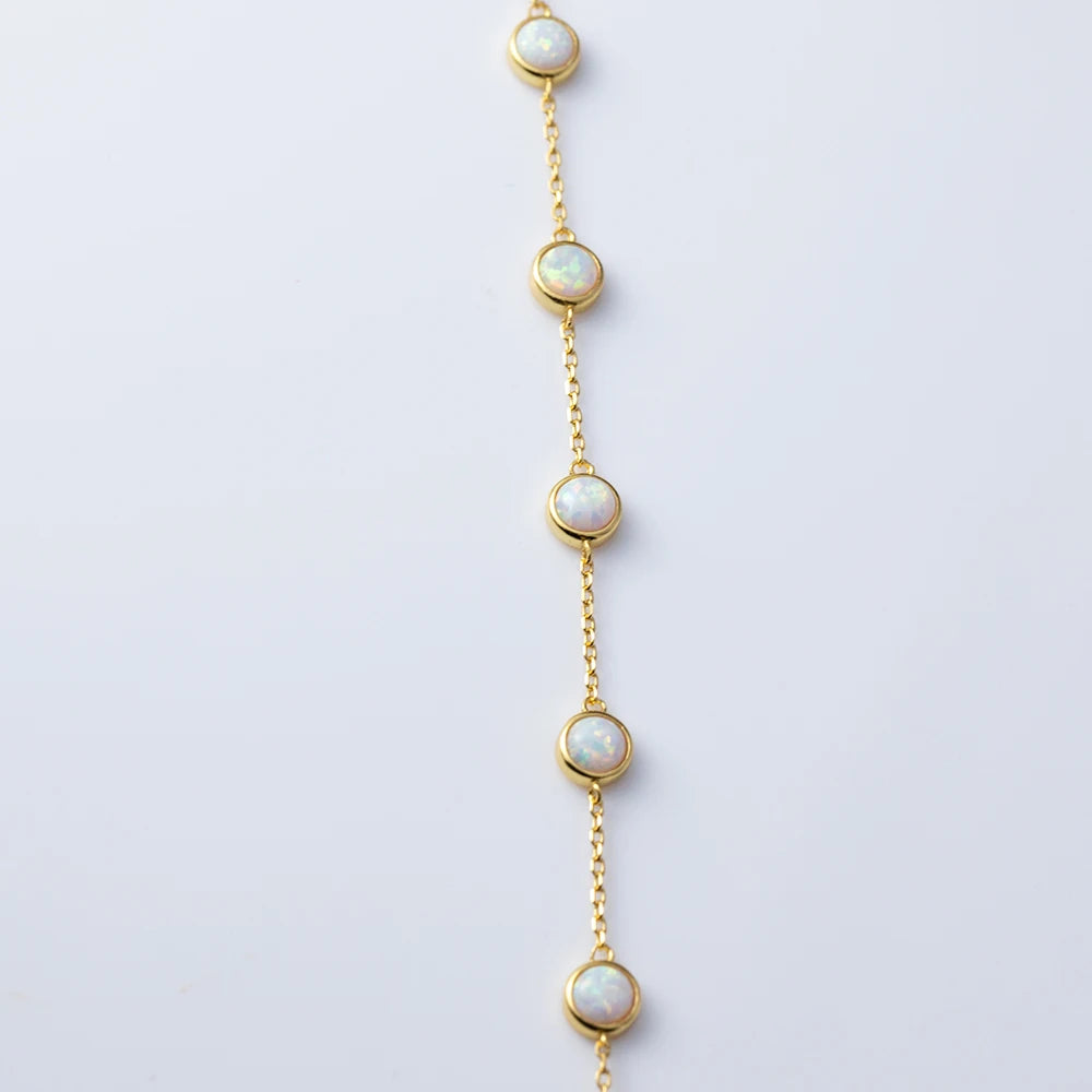 Retro Seven Opal Bracelet