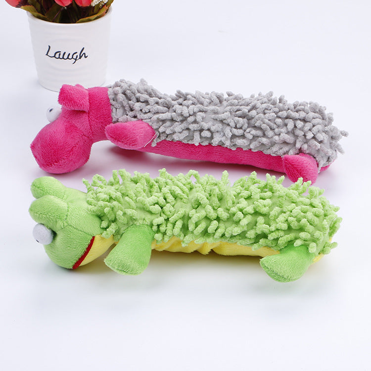 Pet Supplies Dog Biting Molar Toys Mop Plush Animal Modeling Interaction