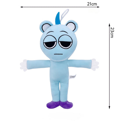 Sprunki Plush Rhythm Box Game Character Surrounding Plush Toys Dolls