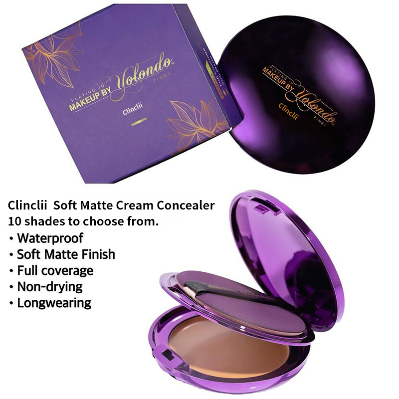 Final 3 Hours: 60%OFF-Clinclii™ Soft Matte Cream Concealer with Brush FREE !🎁