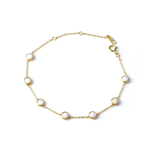 Retro Seven Opal Bracelet