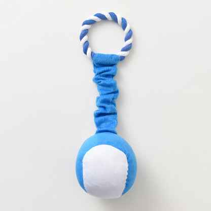 Dog Toy Sound Molar Super Soft Cloth Ball Pet Toy Ball Dog Training Supplies Interactive Toys