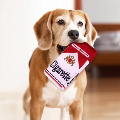 A Pet Self-entertainment Plush Toy