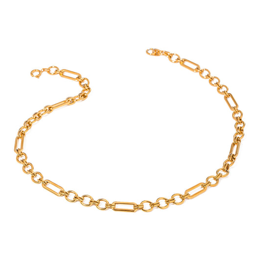 stainless steel handmade chain 3:1 chain necklace