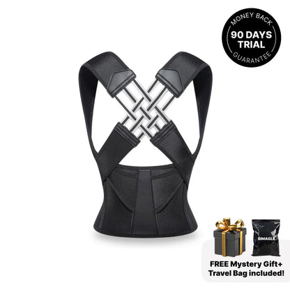 Relieve neck, shoulder and back pain with the NESLEMY™ Posture Corrector