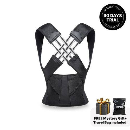 Relieve neck, shoulder and back pain with the NESLEMY™ Posture Corrector